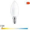 Image de Ampoule Bougie Led E14 4.3w 470lm 2700k Lumière Chaude ø3.5x9.7cm. Philips