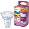 Image de Philips - Ampoule Led Spot Gu10 80w Blanc Chaud Compatible Variateur, Verre
