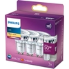 Image de Philips Spot LED GU10 Lot de 3 4,6W (50W) 2700K 355lm