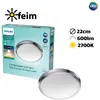 Image de Philips Plafonnier Doris 6 W, LED, IP44, Chrome