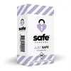 Image de SAFE - Préservatifs avec lubrifiant à base de silicone - Standard - 10 unités