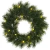 Image de Black Box Trees Couronne De Noël Vert H45xl10xl45cm