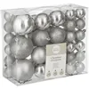 Image de House Of Seasons Ensemble De Boules De Noël Argent H8xl8xl8cm