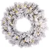 Image de Black Box Trees Couronne De Noël Led Vert H60xl10xl60cm