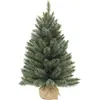 Image de Triumph Tree Arbre de Noël artificiel Forest frosted - 61x61x90 cm - Aiguille dure - Neige, Bleu