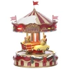 Image de Luville Village De Noël Rouge H17.5xl13xl13cm