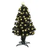 Image de Luca Lighting Sapin De Noël Artificiel Blanc Chaud H90xl40xl40cm