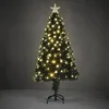 Image de Luca Lighting Sapin De Noël Artificiel Illuminé Blanc Chaud H150xl65xl65cm