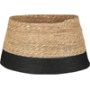 Image de House of Seasons Couverture de sapin de Noël - H26 x Ø50 cm - Herbe de mer - Noir