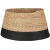 Image de House Of Seasons Jupe De Sapin De Noël Noir H26xl50xl50cm