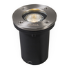 Image de Qazqa Basic - Spot Encastrable De Sol - 1 Lumière - Ø 104 Mm - Acier - Moderne - Éclairage Extérieur