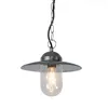 Image de Munich - Suspension - 1 Lumière - Ø 260 Mm - Gris - Rustique, Rétro - Éclairage Extérieur - Salon I Chambre I Cuisine I Salle À Manger - Qazqa