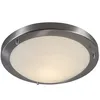 Image de Yuma - Plafonnier - 1 Lumière - Ø 310 Mm - Acier - Design, Moderne - Éclairage Extérieur - Salle De Bains - Qazqa