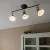 Image de Tommy - Spot Plafond, Plafonnier - 3 Lumière - L 800 Mm - Gris Foncé - Rustique - Éclairage Intérieur - Salon I Chambre I Cuisine I Salle À Manger - Qazqa