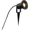 Image de Basic - Lampe Sur Piquet - 1 Lumière - L 9.8 Mm - Noir - Moderne - Éclairage Extérieur - Qazqa