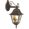Image de Antigua - Applique Murale - 1 Lumière - H 400 Mm - Bronze - Rustique - Éclairage Extérieur - Garage / Cellier - Qazqa