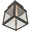 Image de Rotterdam - Plafonnier - 1 Lumière - L 160 Mm - Noir - Moderne - Éclairage Extérieur - Éclairage Intérieur,hall D'Entrée - Qazqa