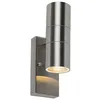 Image de Duo - Eclairage Exterieur Avec Detecteur De Mouvement - 2 Lumière - H 215 Mm - Acier - Moderne - Éclairage Extérieur - Qazqa