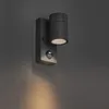 Image de Solo - Eclairage Exterieur Avec Detecteur De Mouvement - 1 Lumière - H 150 Mm - Gris Foncé - Moderne - Éclairage Extérieur - Qazqa