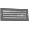 Image de Hurricane - Applique Murale - 1 Lumière - L 233 Mm - Gris Foncé - Moderne - Éclairage Extérieur - Qazqa