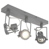 Image de Suplux - Spot Plafond, Plafonnier - 3 Lumière - L 360 Mm - Gris Foncé - Rustique - Éclairage Intérieur - Salon I Chambre I Cuisine I Salle À Manger - Qazqa