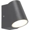 Image de Uma - Led Applique Murale - 1 Lumière - H 120 Mm - Gris Foncé - Moderne - Éclairage Extérieur - Qazqa