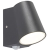 Image de Uma - Led Eclairage Exterieur Avec Detecteur De Mouvement - 1 Lumière - H 120 Mm - Gris Foncé - Moderne - Éclairage Extérieur - Qazqa