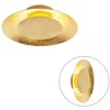 Image de Qazqa Sun - Led Plafonnier - 1 Lumière - Ø 215 Mm - Doré/laiton - Moderne - Éclairage Intérieur - Salon I Chambre I Cuisine I Salle À Manger