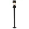 Image de Gleam - Lampe Sur Pied Extérieur - 1 Lumière - Ø 102 Mm - Noir - Moderne - Éclairage Extérieur - Qazqa