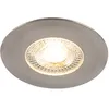 Image de Ulo - Led Dimmable Spot Encastrable Variateur Inclus - 1 Lumière - Ø 82 Mm - Argenté - Moderne - Éclairage Extérieur - Salle De Bains - Qazqa