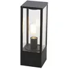 Image de Charlois - Lampe Sur Pied Extérieur - 1 Lumière - L 14 Cm - Noir - Design - Éclairage Extérieur - Qazqa