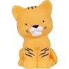 Image de A Little Lovely Company veilleuse Tiger junior 14 cm PVC jaune/noir