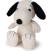 Image de Bon Ton Toys Snoopy - peluche en velours cotele - Creme 19cm
