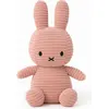 Image de Peluche Miffy Cord (rose, 50cm) Peluche lapin en peluche