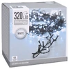 Image de Guirlande EDM scintillante - esprit de Noël - lumière blanche froide - 320 ampoules LED - 32 m - 72092