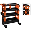 Image de Chariot à outils FX-Tools avec 4 compartiments Noir et orange