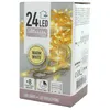 Image de Guirlande Scintillante Edm - Esprit De Noël - Lumière Blanche Chaude - 24 Ampoules Led - 2,3 M - 72082