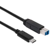Image de Club3d CLUB3D USB 3.1 Gen2 Type-C to Type-B Cable Male/Male, 1 M./ 3.3 Ft.
