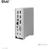 Image de Club3d CLUB3D Docking station(Metal casing)1x USB Gen2 Type-C Female (data) 2x USB Gen2 Type-A Female 1x USB Gen1 Type-A Female 1x USB Type-A (RED) Smart Charging port 5V/2.4A Max.   2x HDMI  (DP Alt Mode) 1x DP  (DP Alt Mode) hdr 1x VGA 1x RJ45 1 + 120 W