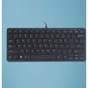 Image de Clavier R-Go Compact, QWERTY (US), blanc, filaire