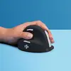 Image de R-GO Tools RGOHELELAWL Souris R-Go HE ergonomique gauche Bluetooth grande noire/argentée