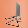 Image de R-Go Tools Support pour ordinateur portable R-Go Steel Office, adapté pour 10-22 pouces, noir - Neuf