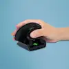 Image de R-Go Tools Souris Ergonomique R-Go HE Twister avec logiciel de pause, ambidextre, M (longueur main 165-185 mm) filaire et bluetooth - Neuf