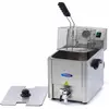 Image de Maxima - Friteuse Gastro - 8 l - 1 panier - avec robinet de vidange