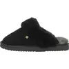 Image de Warmbat Flurry Pantoffels Open - Zwart - Maat 39