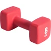 Image de Pure2Improve Haltère court 8 kg néoprène rouge - 1 pièce