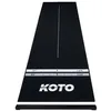 Image de KOTO - Tapis de Fléchettes Checkout Oche Noir 285 x 80 cm + Oche INCL. Indicateur de Score, Antidérapant, Tapis Flechette Sol en occasion ou reconditionné