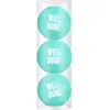 Image de Balles de golf Legend Well Done Be (x3) Bleu TU WS9900098