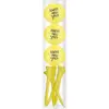 Image de Balles de golf avec tees Legend Happy New Year (x3) Jaune TU WS9900121