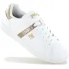 Image de FILA Crosscourt 2 F Wmn - Chaussures de sport pour femmes, modèle blanc et or, référence FFW0257-13069, taille EU 36, UK 3